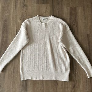 Babaton Wool Sweater (White) - Women’s Size M